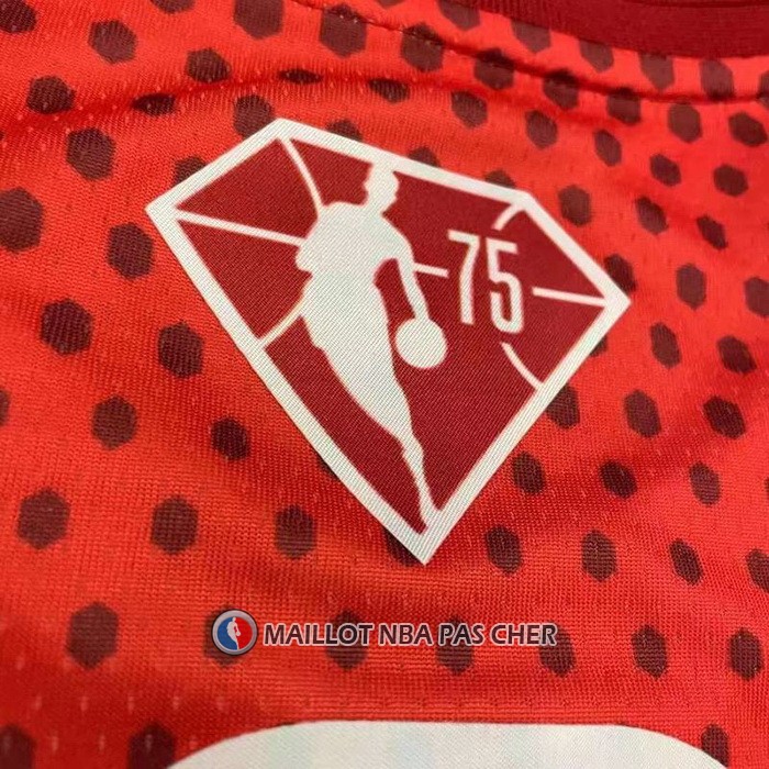 Maillot All Star 2022 Los Angeles Lakers LeBron James NO 6 Marron.